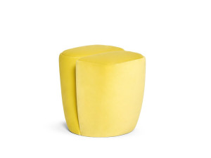 Бархатный пуф