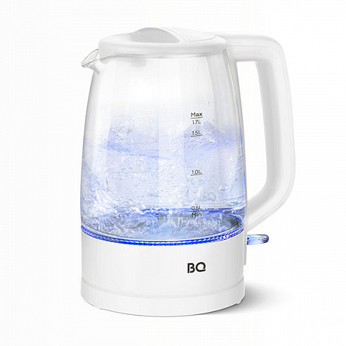 9173428 Электрочайник BQ KT1839G белый STDN-0089326