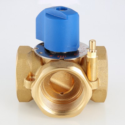 VT.MIX04.G.06 Четырехходовой смесительный клапан Valtec 1"  - Вид №6