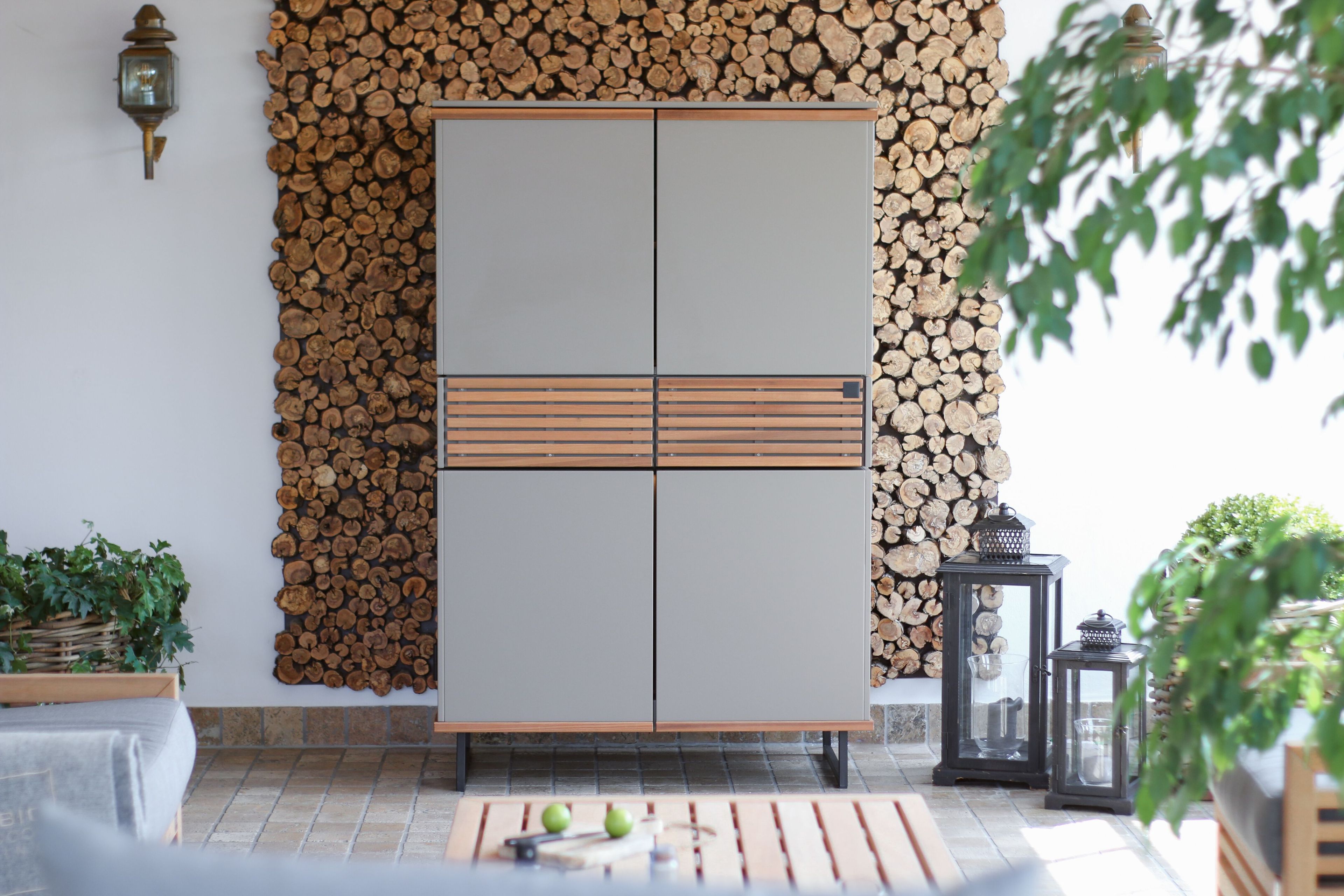 Наружная барная стойка CUBIC OUTDOOR LIVING BAR IN A CUPBOARD ARCH-00009690 - Вид №1