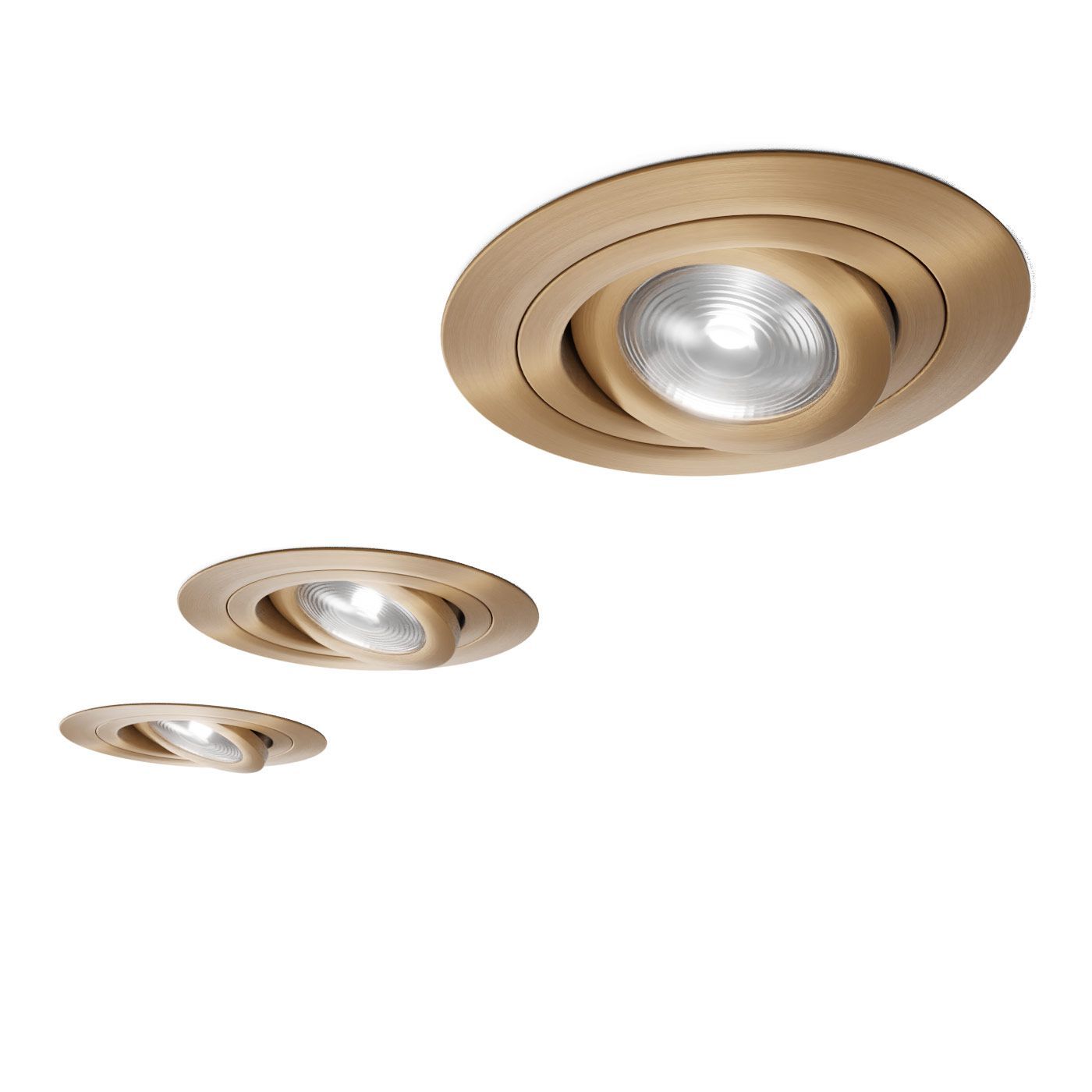 Алюминиевый круглый поворотный прожектор Amarcords Flat ARCH-00070012 - Вид №1