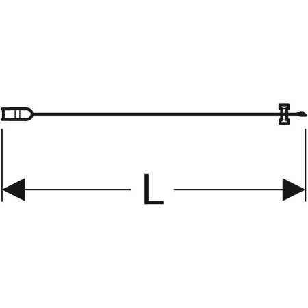 500.953.00.5 Качающаяся дверь IDO Showerama 10-01, прямая Geberit  - Вид №2