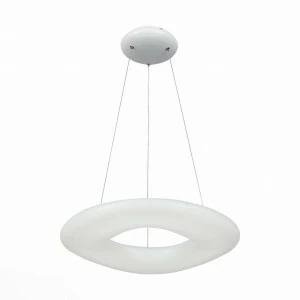 Подвесной светодиодный светильник ST Luce Levita SL SL960.053.01 ST LUCE ДИЗАЙНЕРСКИЕ, LEVITA 073024 Белый;серебро