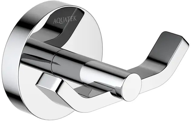 91679031 Крючок для ванной Aquatek БЕТТА AQ4602CR цвет хром STLM-0969808
