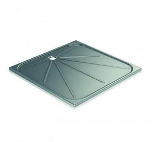 GW08 69 04 01 Genwec Поддон для душа из нержавеющей стали Satin 304 800x800 мм