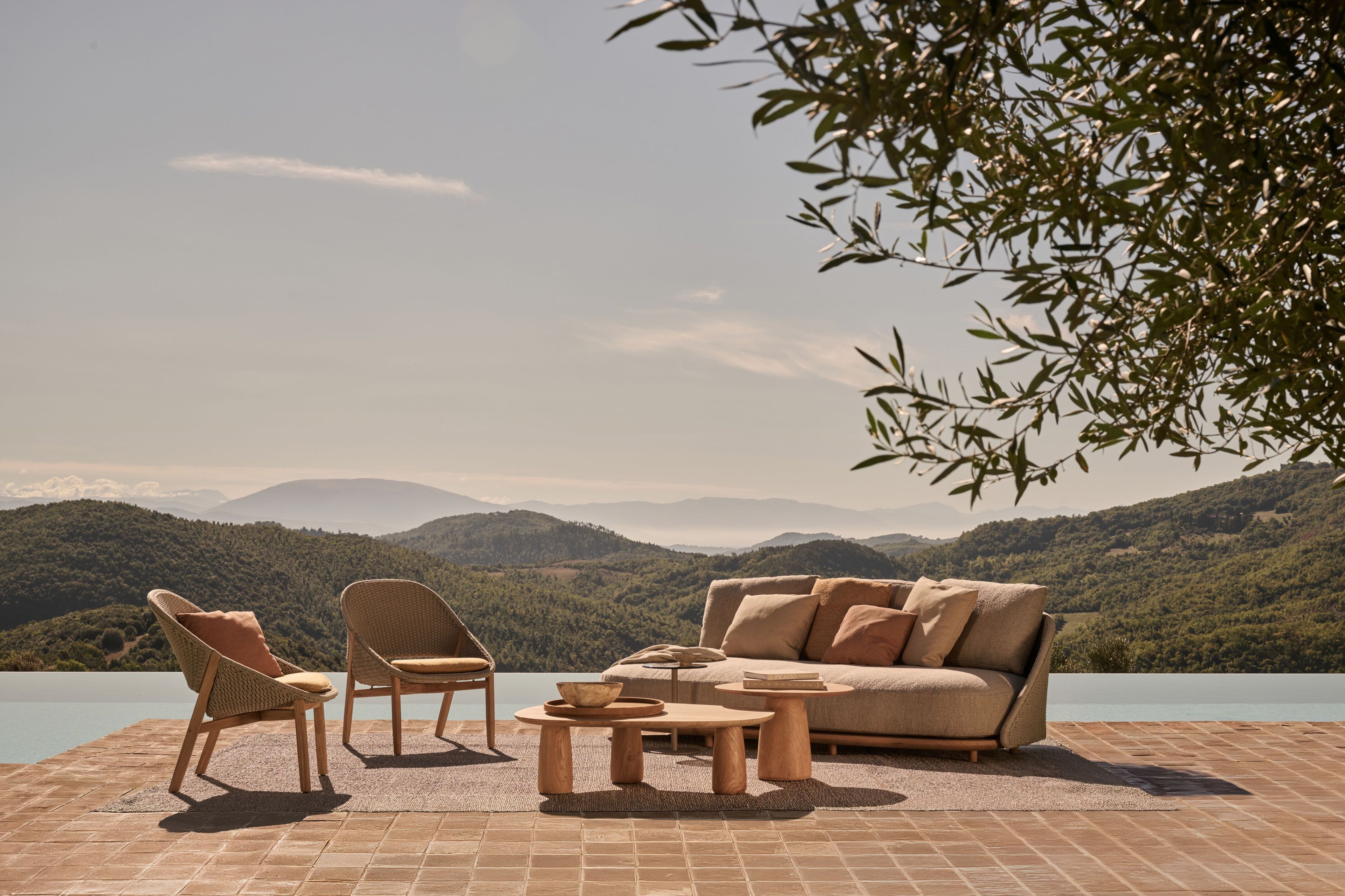 Садовый стол из тикового дерева TRIBÙ дюны ARCH-00014179 - Вид №2