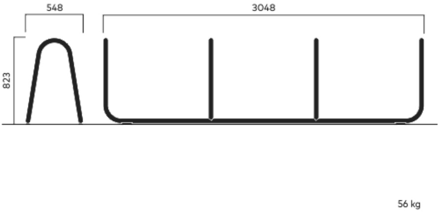 VESTRE Стальная стойка для велосипедов Berg sun-id-1495965 - Вид №6