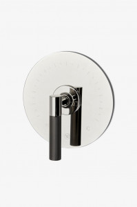 BTH22B Круглый термостатический регулирующий клапан серии Bond Tandem с двухцветной рычажной ручкой Waterworks