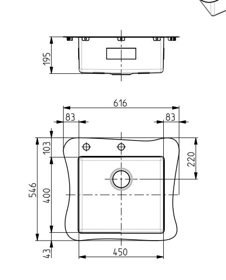Мойка Alveus Jubilee 1126054 - Вид №6
