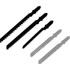 Набор пилок для лобзика по дереву и металлу KWB 617295, 5 шт.