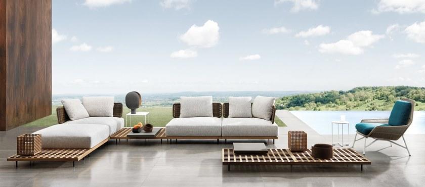 Minotti Открытый диван Quadrado sun-id-1399006 - Вид №1