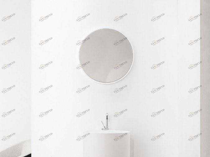 INBANI Круглое настенное зеркало для ванной Tambo sun-id-1395503