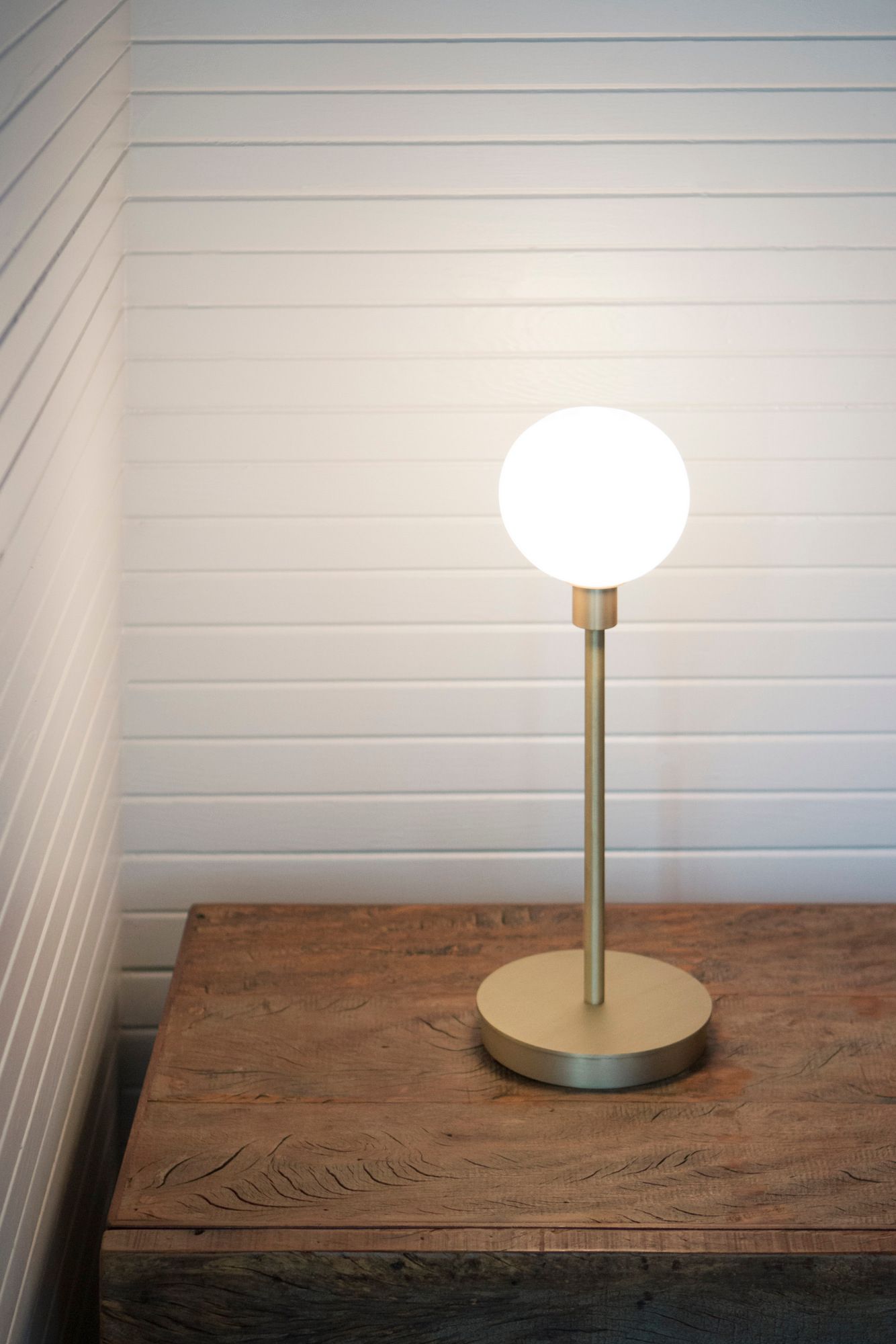 Латунь и выдувное стекло настольная лампа SkLO Stem ARCH-00059092 - Вид №2