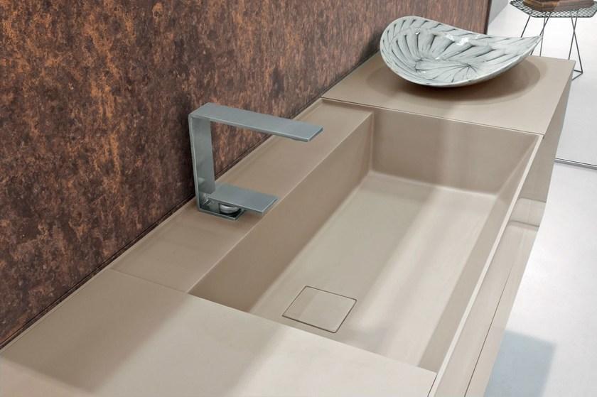 LASA IDEA Отдельная лакированная тумба под умывальник с ящиками Syn sun-id-1466267 - Вид №1