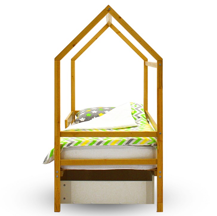 Кровать-домик детская деревянная Svogen БЕЛЬМАРКО  00-3833064 Бежевый Santreyd  - Вид №3