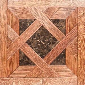 Модульный паркет Da Vinci Модульный паркет с камнем Бамбург Дуб Любая на выбор с брашью (Текстурированная) 800х800 мм.