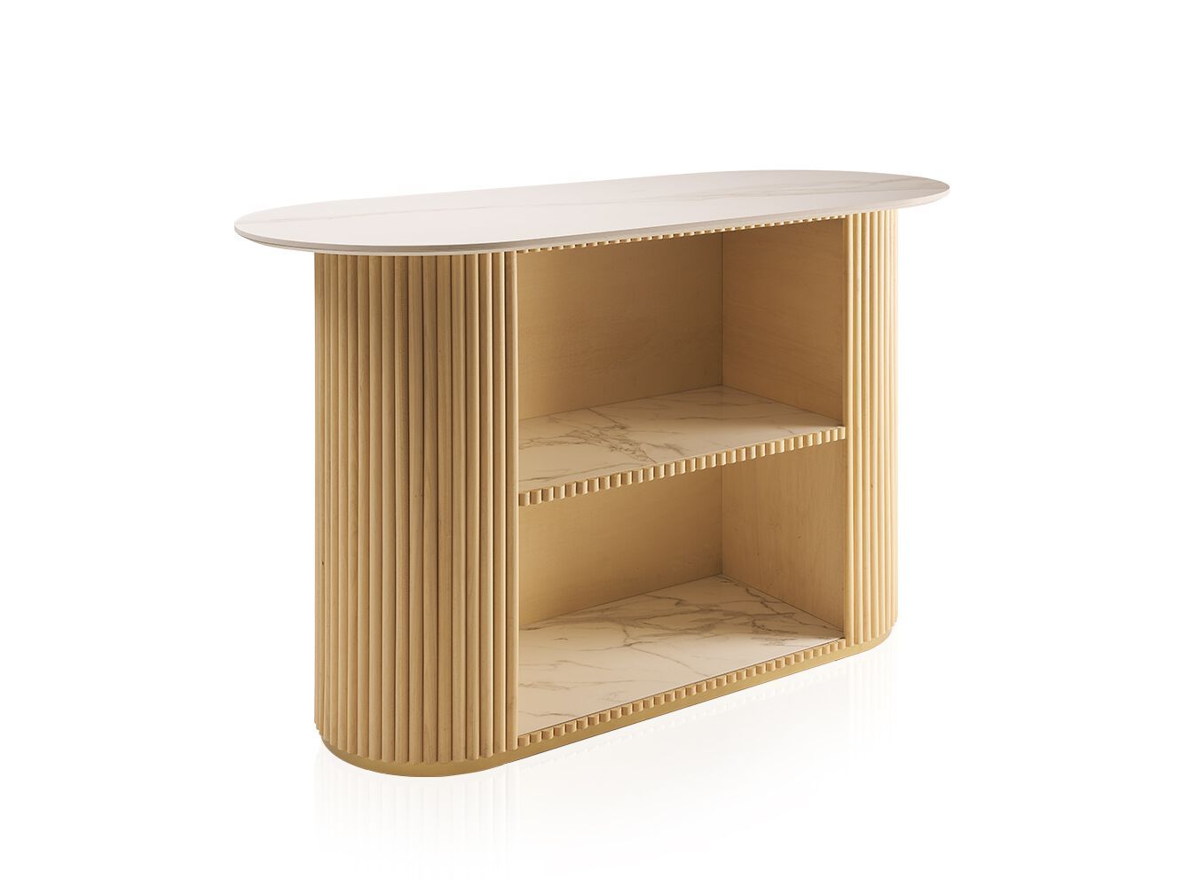 Овальный стол Vela Arredamenti IKARO C WOOD ARCH-00088453