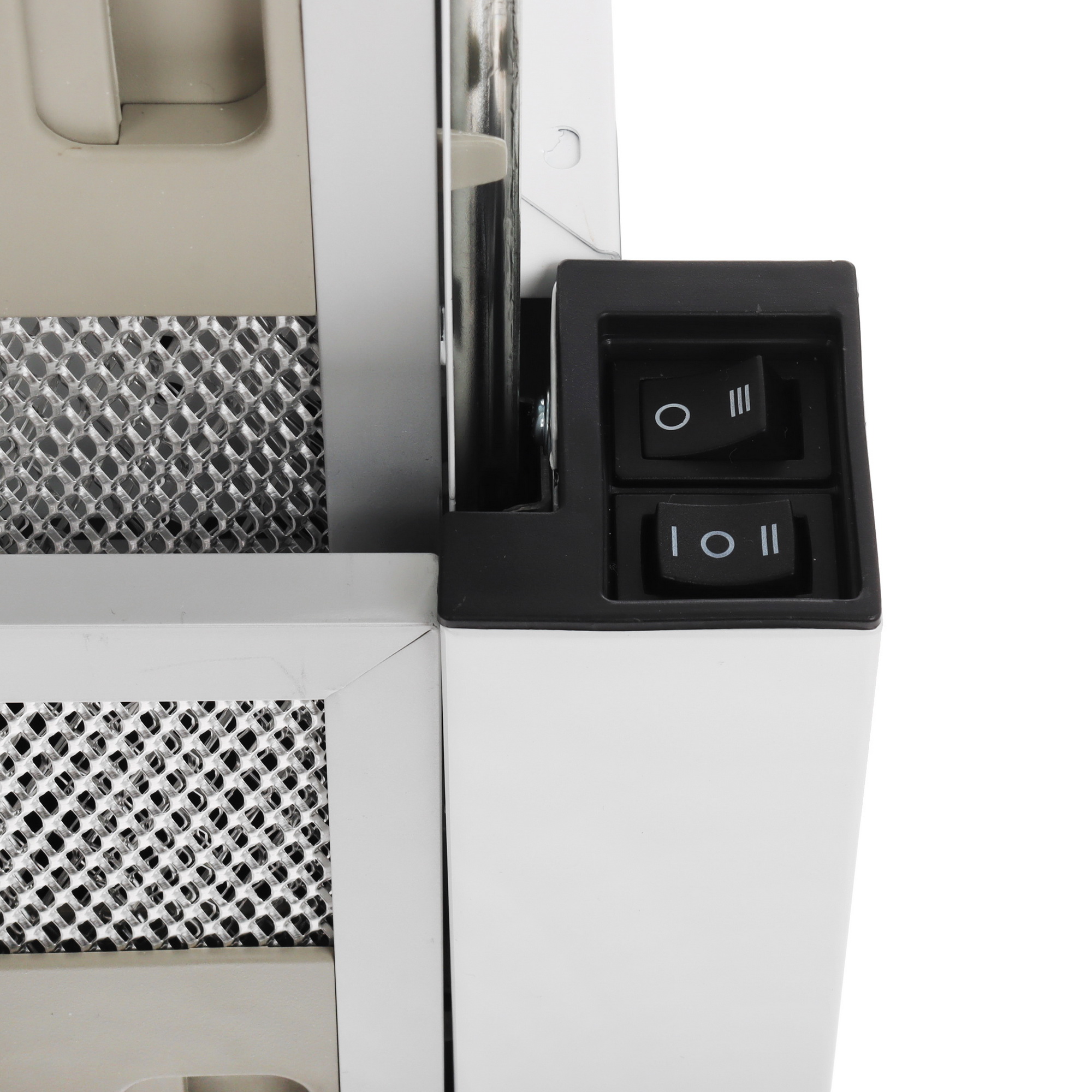 9063334 Вытяжка телескопическая KRONA KAMILLA T 600 2 motors белый/серый STDN-0137781 - Вид №6