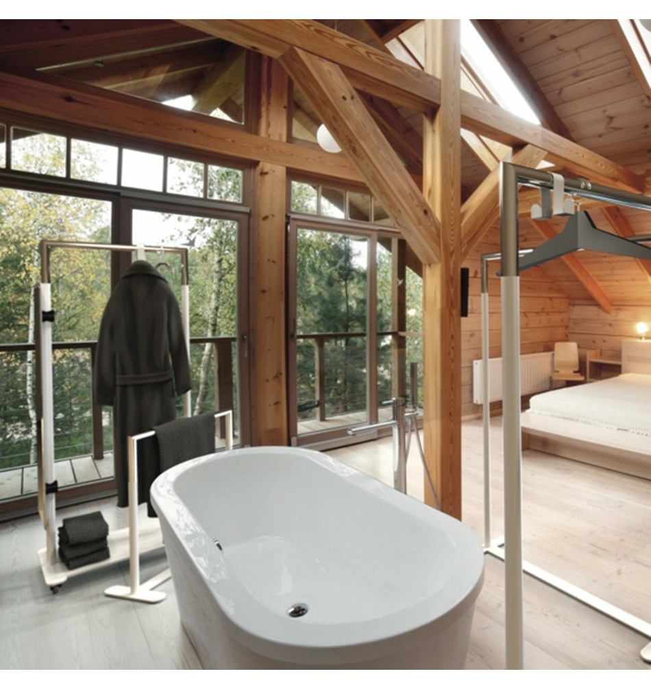 FROST HOOK 6000 f / БУКТО вешалка для одежды » белый Сталь Белый U6000-W  - Вид №4