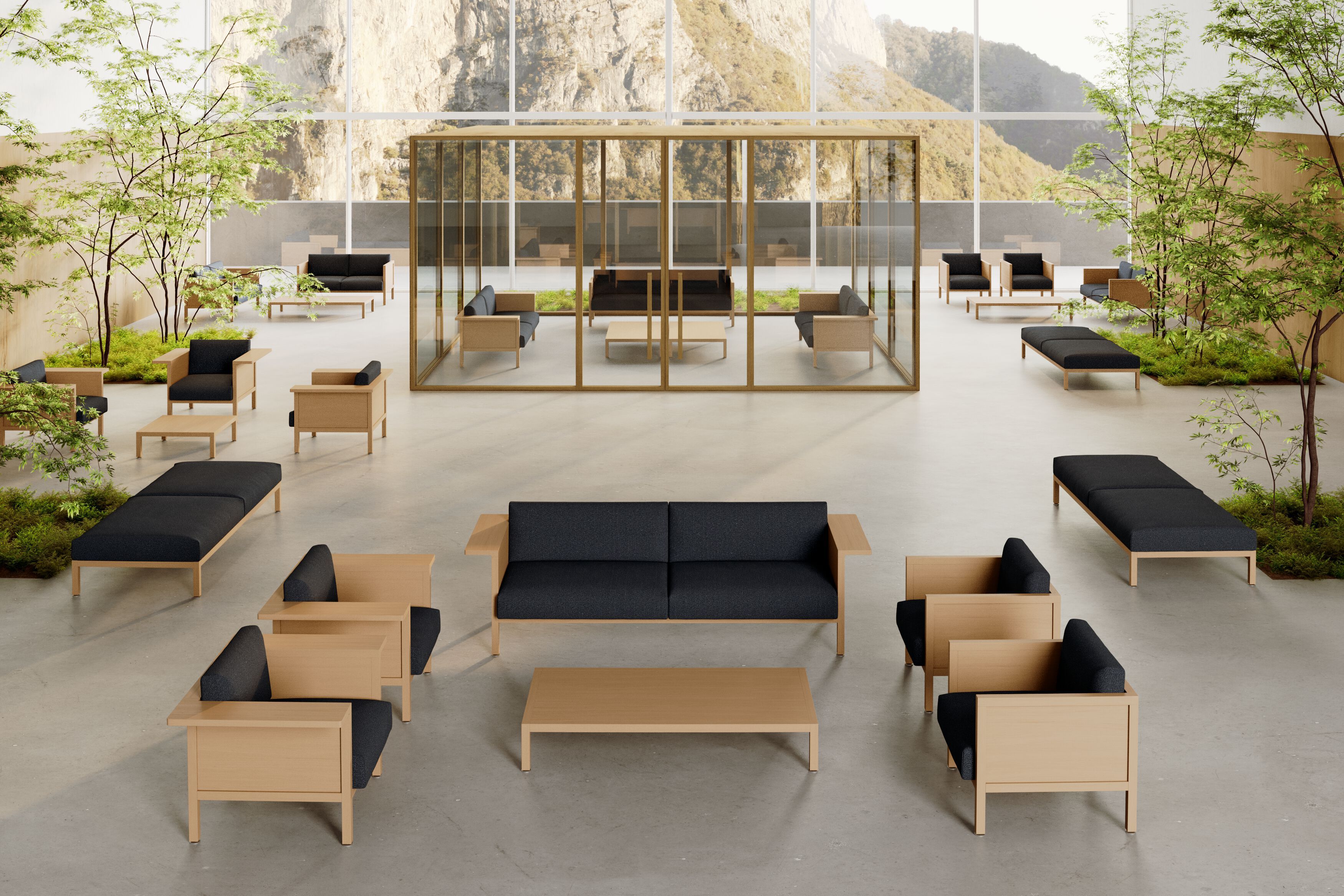 Тканевое кресло Citterio Borealis ARCH-00120491 - Вид №5