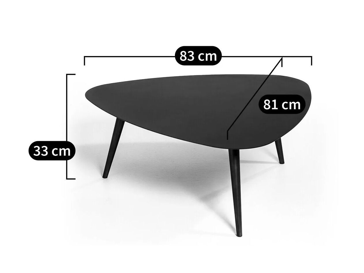 Низкий металлический журнальный столик AMPM THÉOLEINE ARCH-00031839 - Вид №5