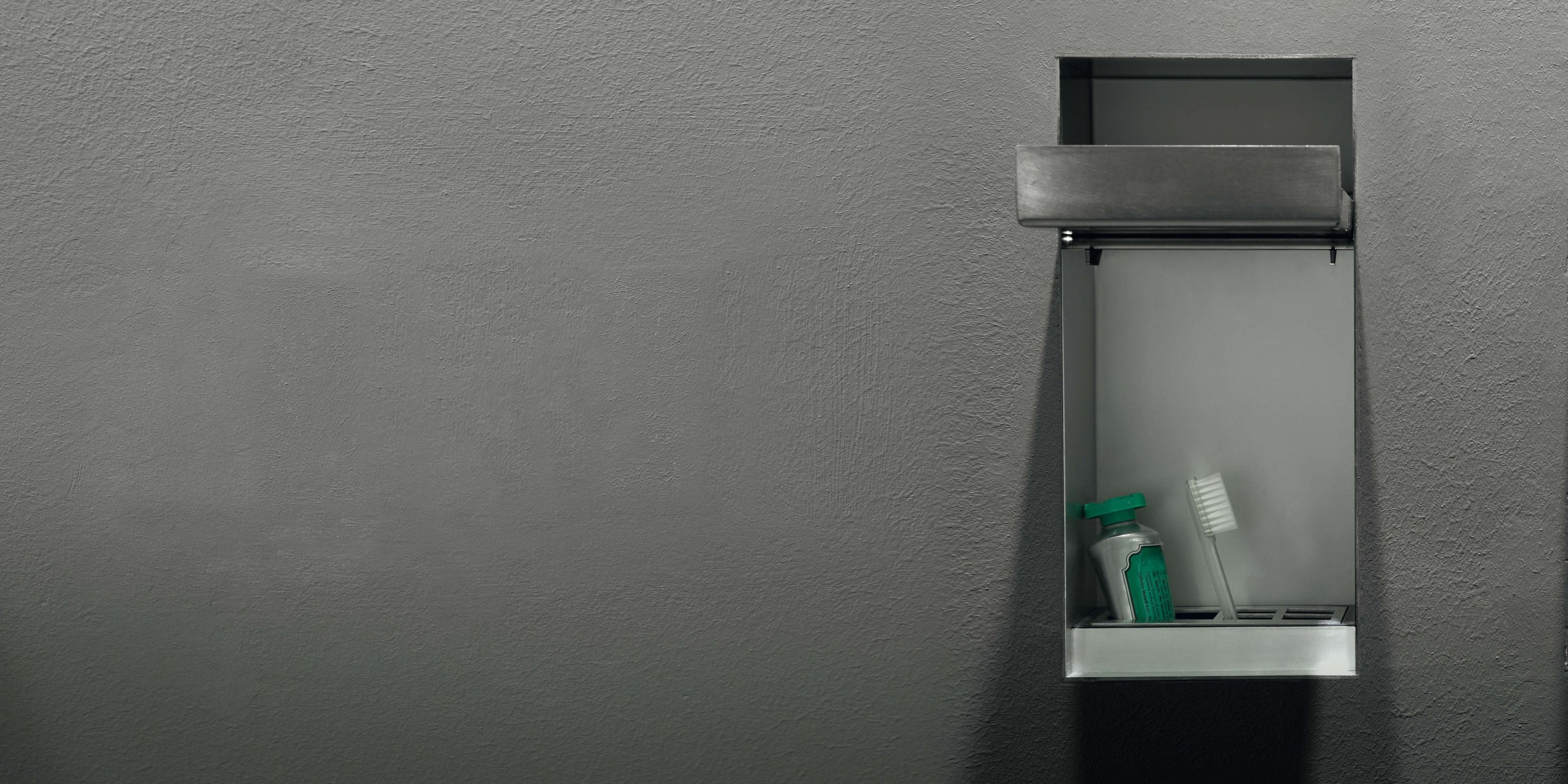 Встроенные настенные аксессуары для ванной комнаты Antoniolupi кунжут ARCH-00138172 - Вид №1