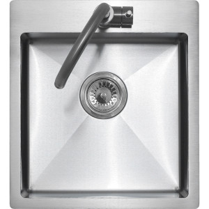 Мойка R44485H MELANA ProfLine 3,0/200 САТИН врезная прямоугольная