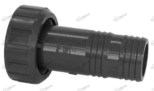 SANIT 72109600200050 Шланг, PVC-U, с накидной гайкой 