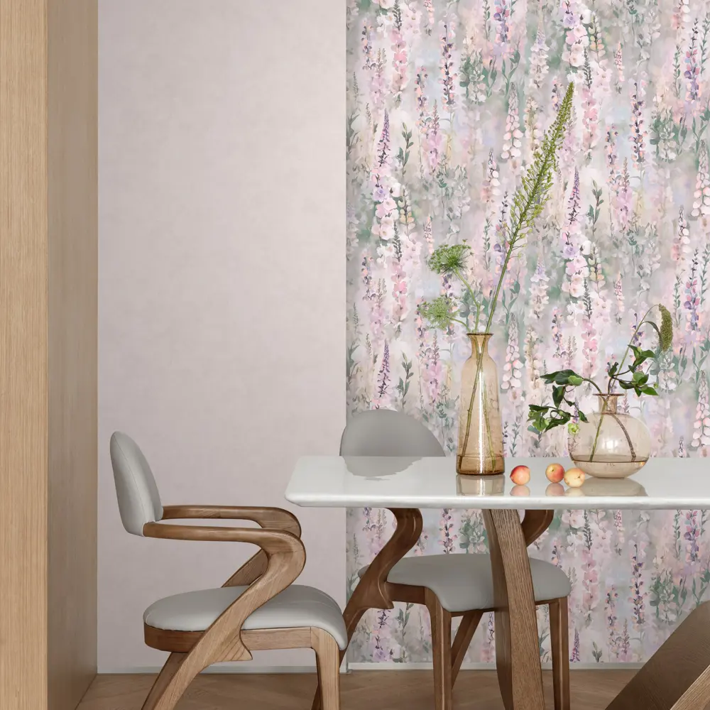 Обои флизелиновые Erismann Долорес 1 розовые 1.06 м 60323-06 STLM-2018864 - Вид №4