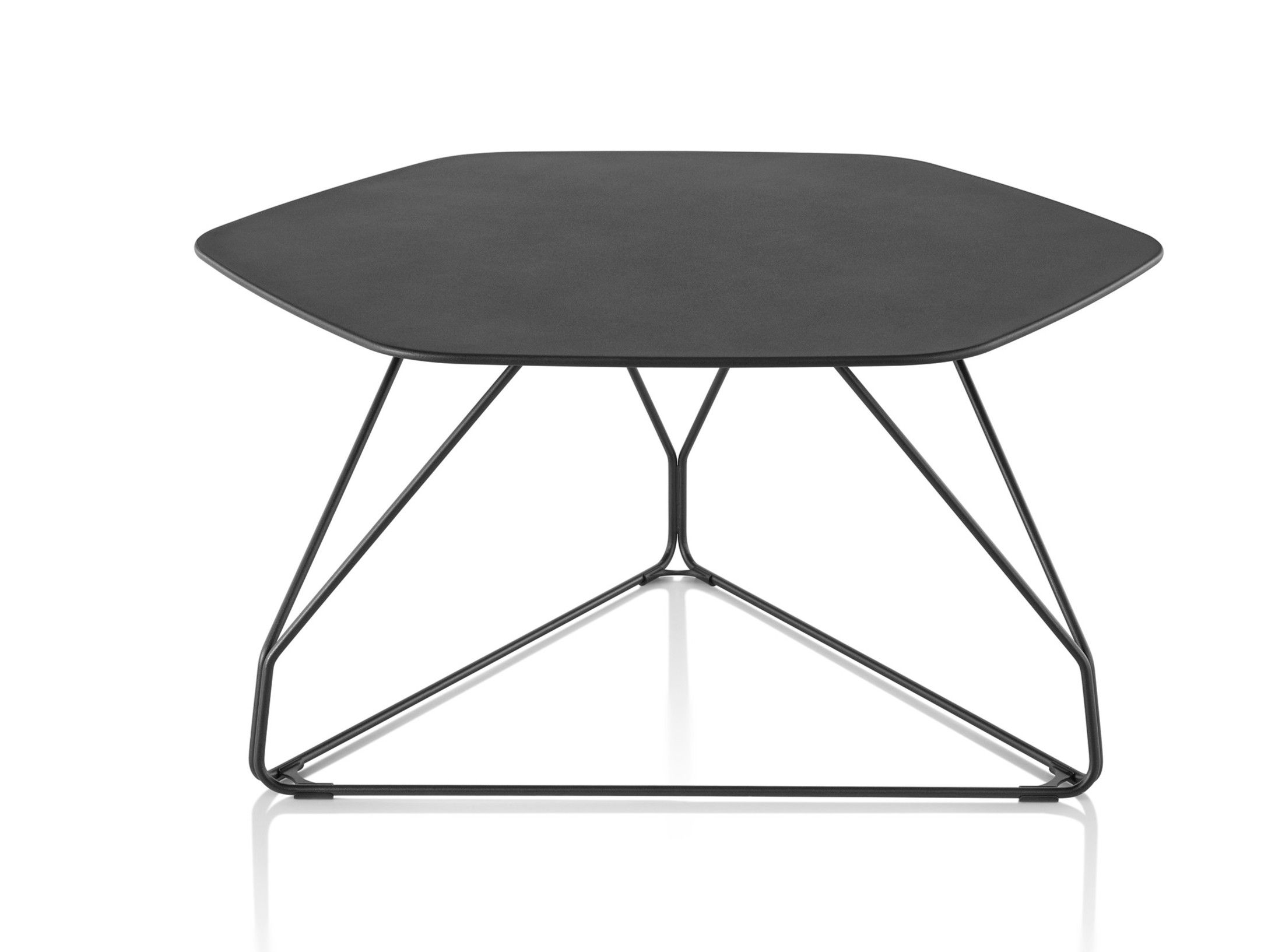 Металлический шестиугольный журнальный столик Herman Miller Polygon Wire ARCH-00002303
