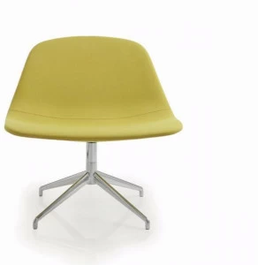 Luxy Кресло на козелке из ткани по контракту Llounge