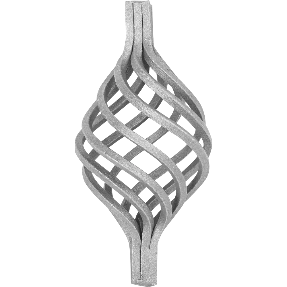 Santreyd Кованая декоративная корзинка для ограждений 120x60 мм 83743648 STLM-0044317