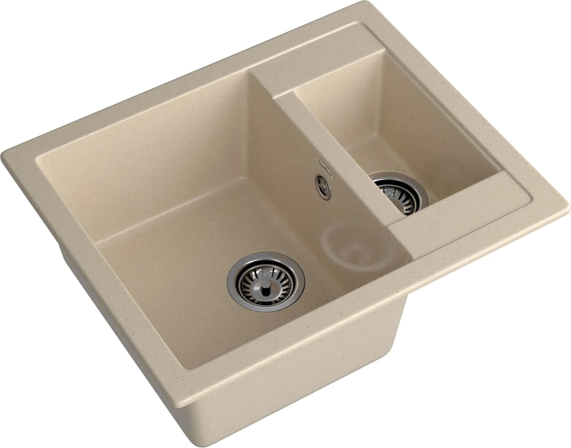 Кухонная мойка Q-610K GRANFEST QUADRO - Вид №2