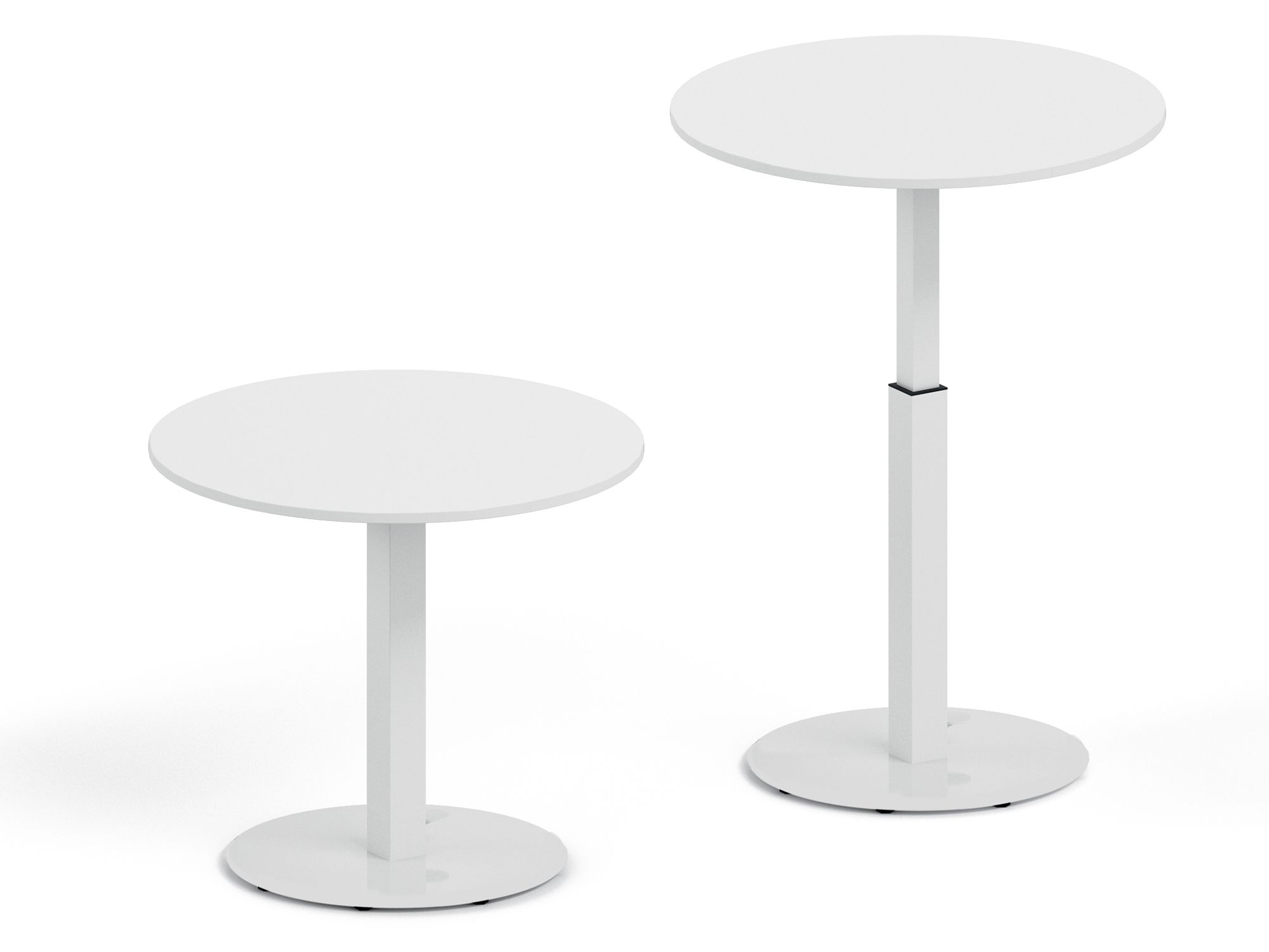 Круглый стол с регулируемой высотой из металла DVO Complements ARCH-00129984