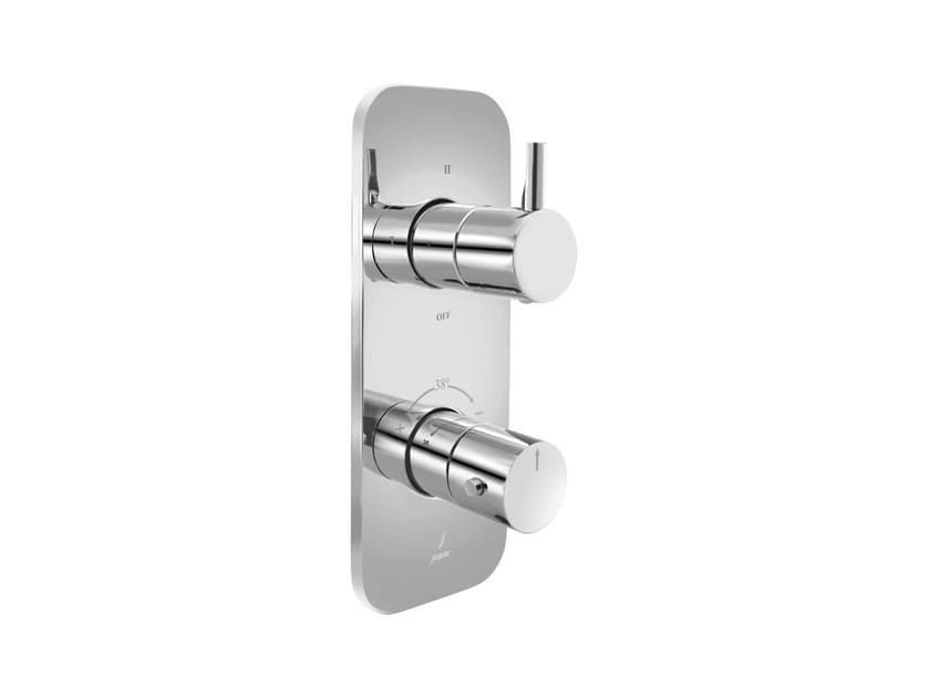 Термостатический смеситель для душа из хромированной латуни с переключателем 3 Way JAQUAR Florentine Prime ARCH-00082046