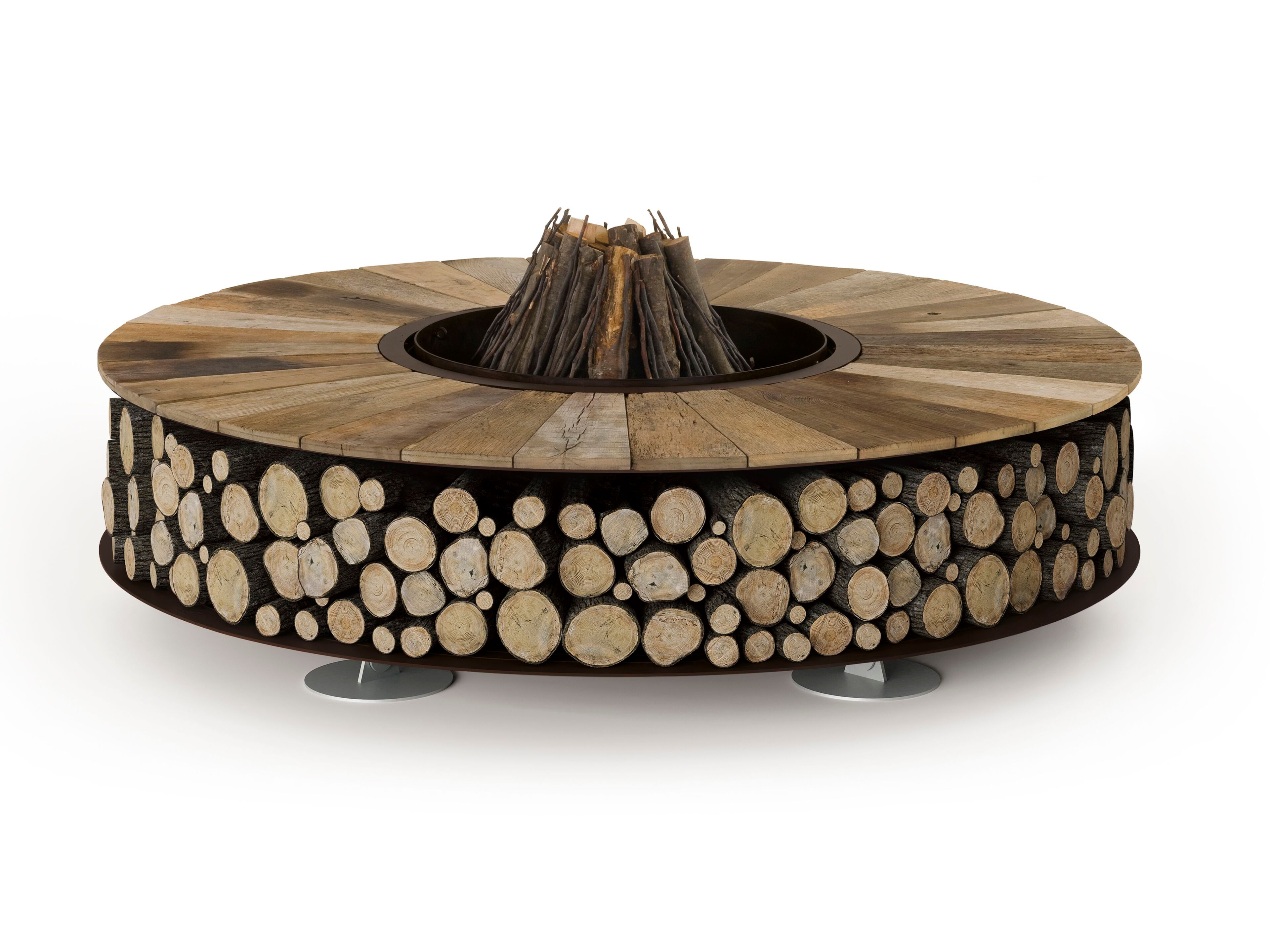 Жаровня из стали и дерева Ak47 Design ZERO WOOD ARCH-00082569