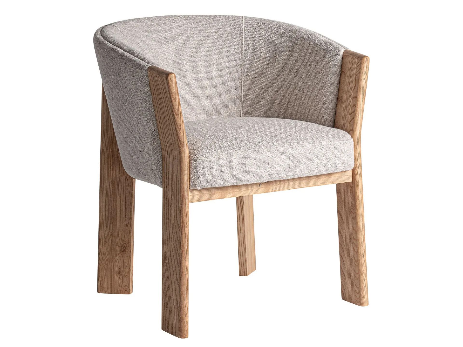 Мягкий тканевый стул с подлокотниками Vical Home ARCH-00123855