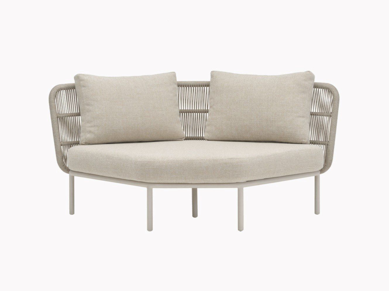 Тканевый угловой модульный садовый диван Vincent sheppard Кодо ARCH-00001263 - Вид №7