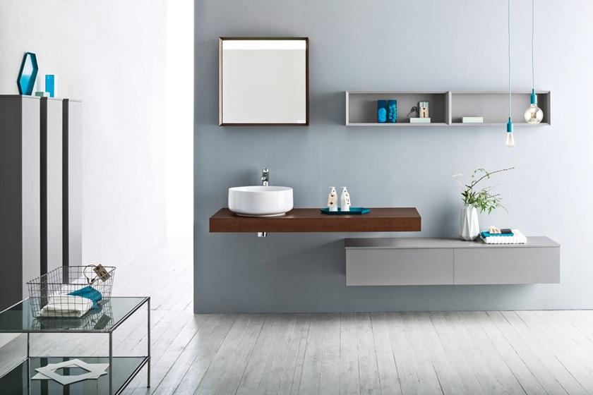 ARBLU Квадратное зеркало с настенным контейнером sun-id-1384236 - Вид №1