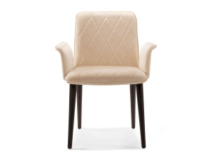 Кресло из бука с подлокотниками