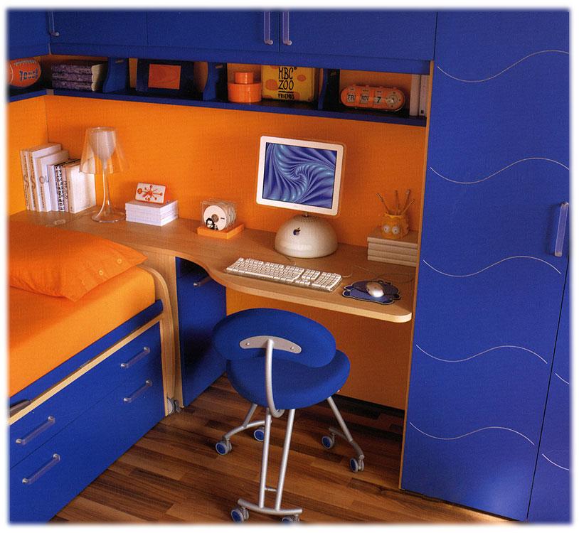 Детская из модулей  MORETTI  COMPACT CP47 ACQUA - Вид №1