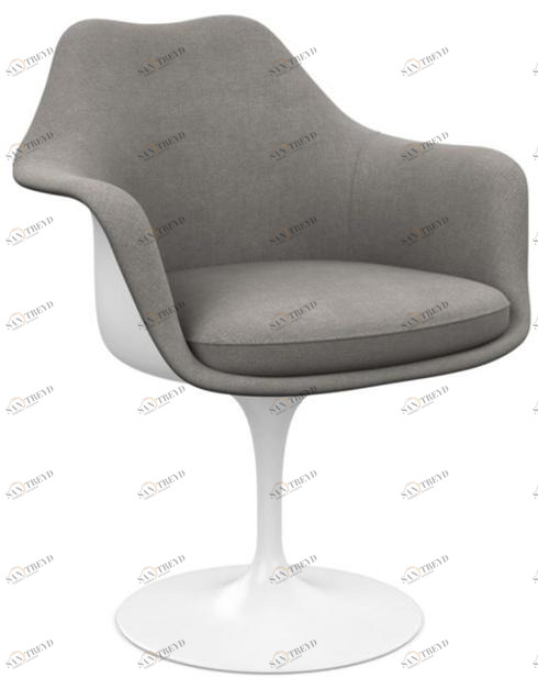 KNOLL Стул с обивкой и подлокотниками Tulip sun-id-1467330