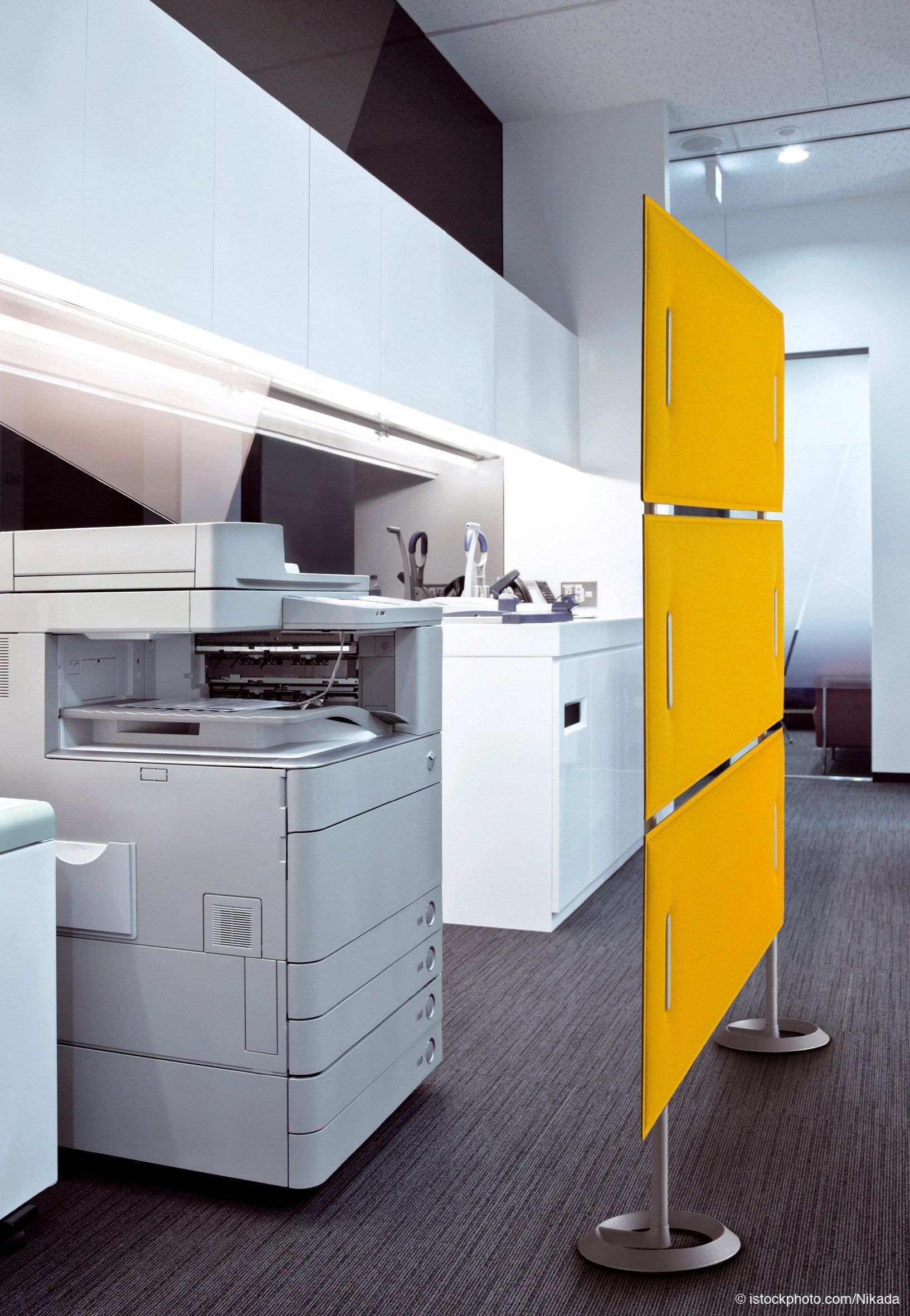 Звукопоглощающая офисная перегородка отдельно стоящая ткань Caimi Brevetti Snowsound Technology ARCH-00024906 - Вид №7