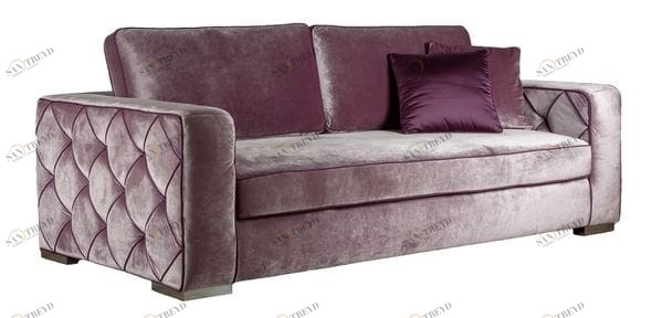 Диван Nevis прямой сиреневый UNICO ДИЗАЙНЕРСКИЕ 248962 Фиолетовый 
