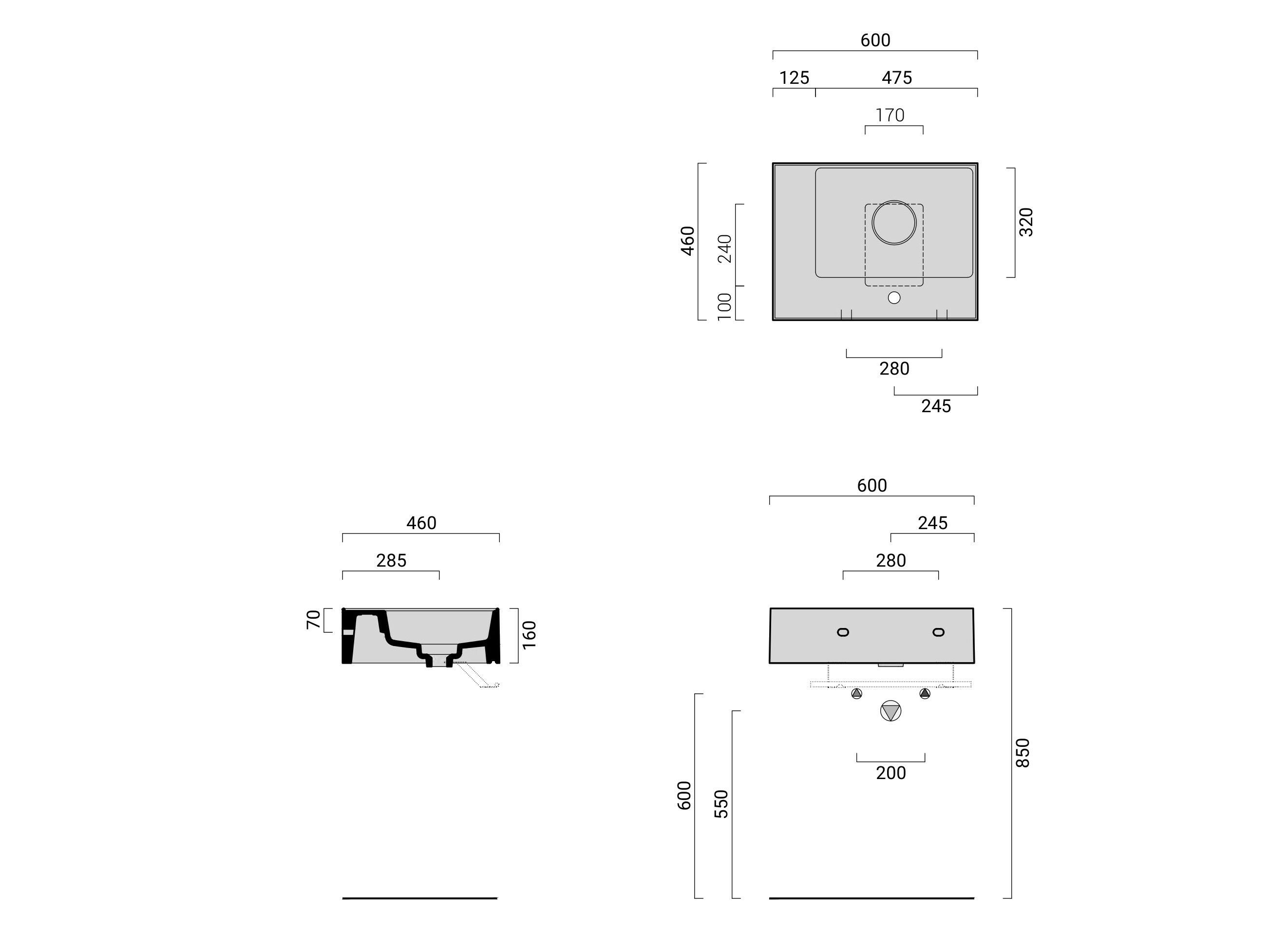 Умывальник Domus Falerii Lavatrucco ARCH-00044517 - Вид №10