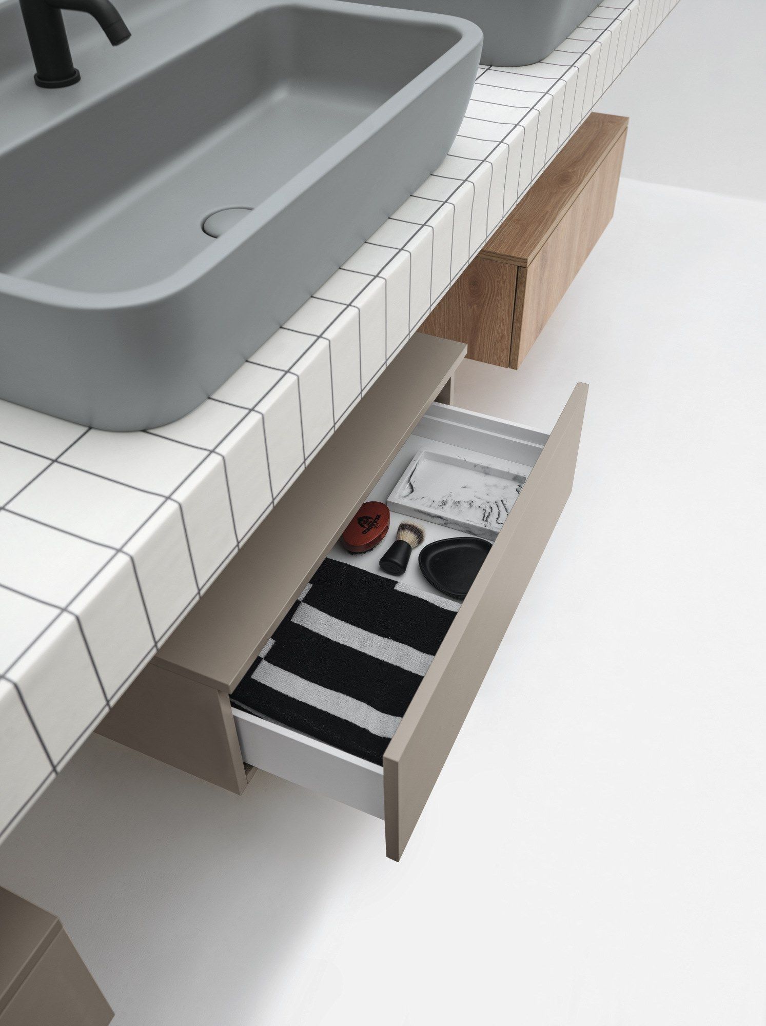 Керамическая прямоугольная раковина Axa корни ARCH-00141584 - Вид №2