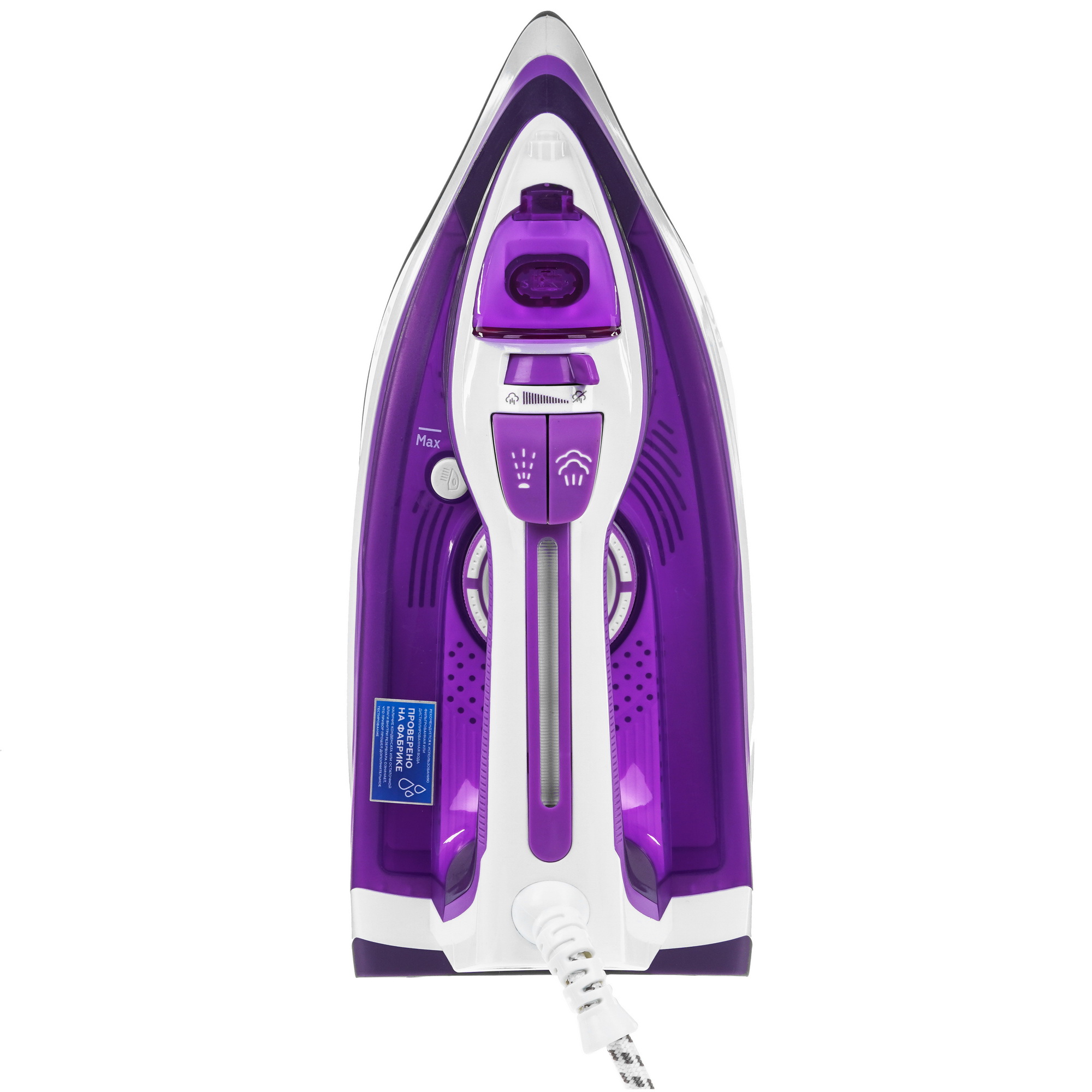 9970318 Утюг BQ SI1002 белый STDN-0002345 - Вид №1