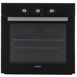 8186949 Электрический духовой шкаф Simfer B6ES16016 черный