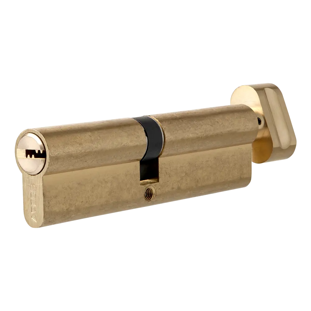 Цилиндр Apecs SM-100-C-G, 50x50 мм, ключ/вертушка, цвет золото 82379230 STLM-2005808 ЦИЛИНДР APECS SM-100-C-G КЛ-ВЕРТ