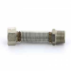 Подводка для воды НВ Flexorapid из нержавеющей стали EMMETI 1/2" 6.5-12.5см